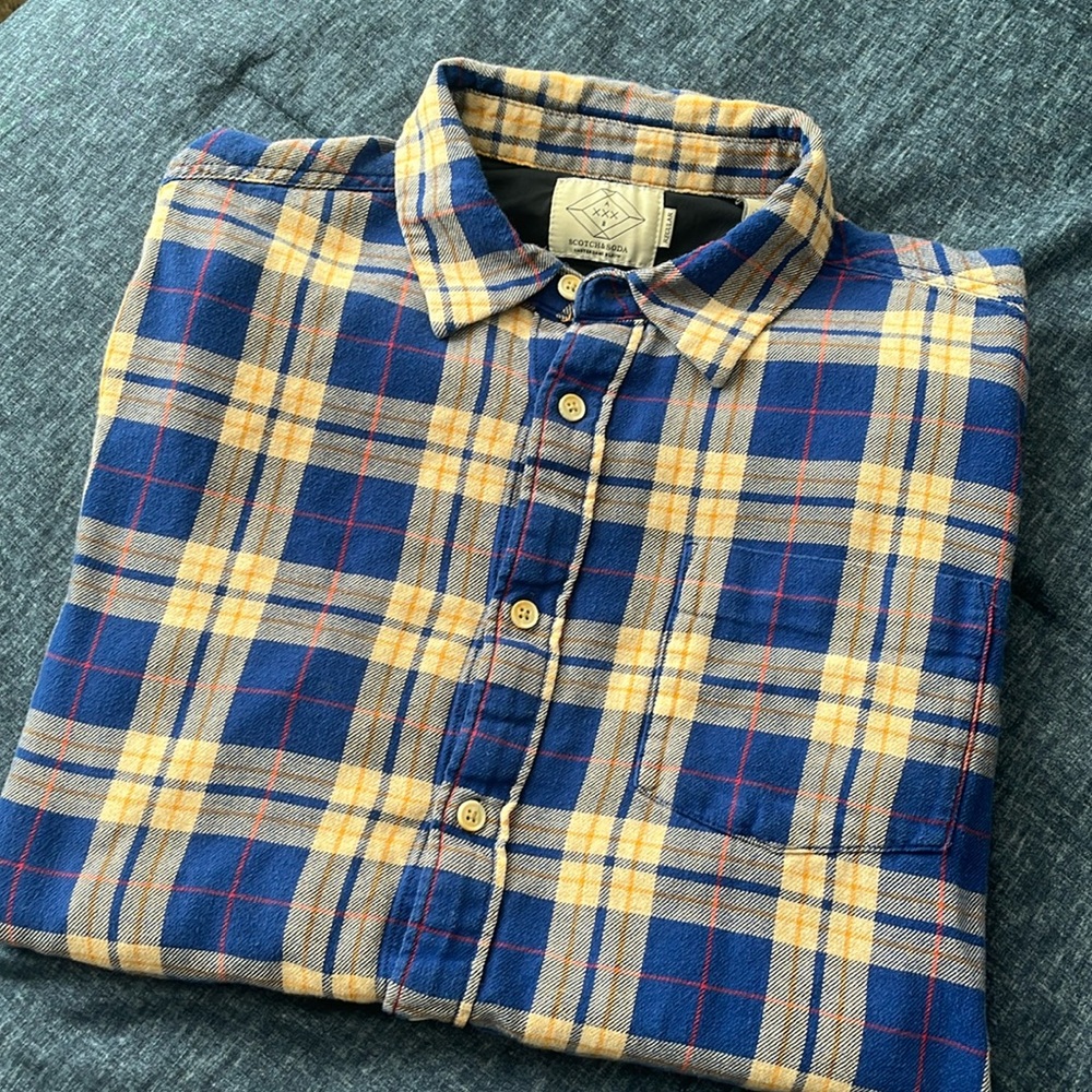 Scotch & Soda Long-Sleeve Shirt (Size L)